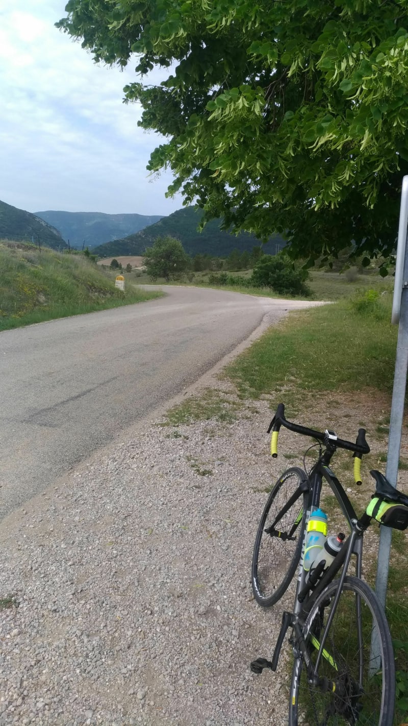 Beaume de transit vers Venterol par le massif de Vinsobre. - La-Baume-de-Transit