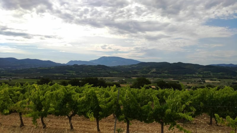 Quelques bosses autour de l'Aygues et l'Ouvèze. - Sérignan-du-Comtat