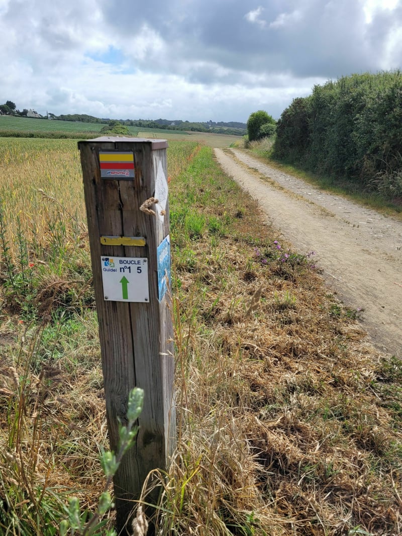 Randonnée au départ du lieu-dit "Les Bisquines" - Guidel plages
