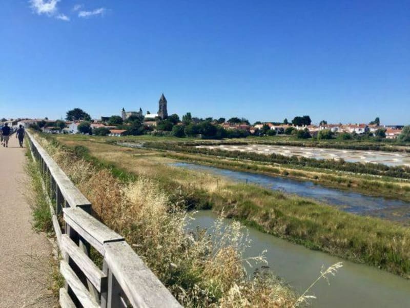 Boucle du camping au centre-ville par la jetée et les marais - Noirmoutier-en-l'Île