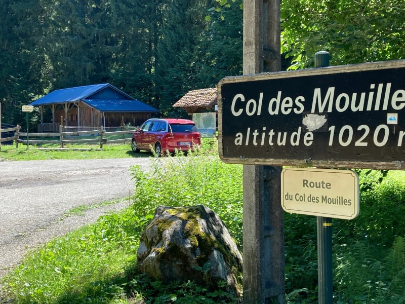 Boucle du Col des Mouilles à partir de la gare de Brignoud - Villard-Bonnot