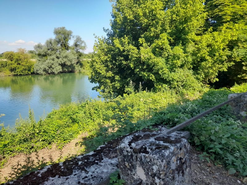 Vélo Esbly  Trilbardou  Villenoy  Esbly  bords du canal - Esbly