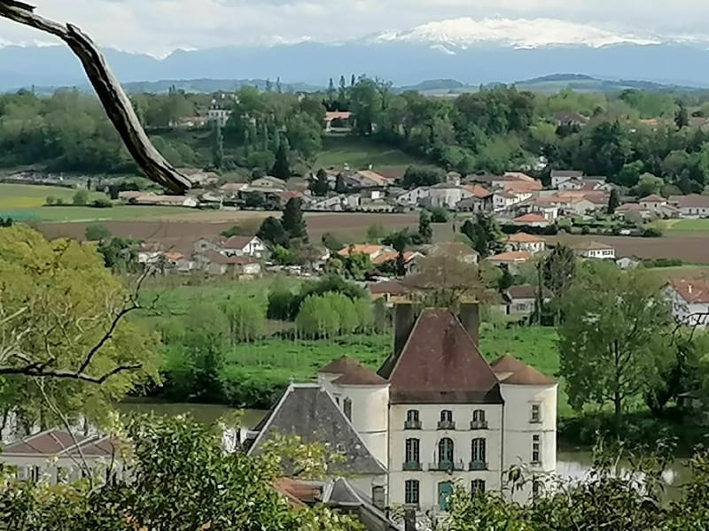 Entre la Tour Jean Rameau et la colline d'Aspremont - Peyrehorade