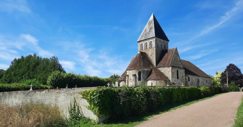 Chemins et bois, départ de Saint-Nicolas-la-Chapelle... - Saint-Nicolas-la-Chapelle