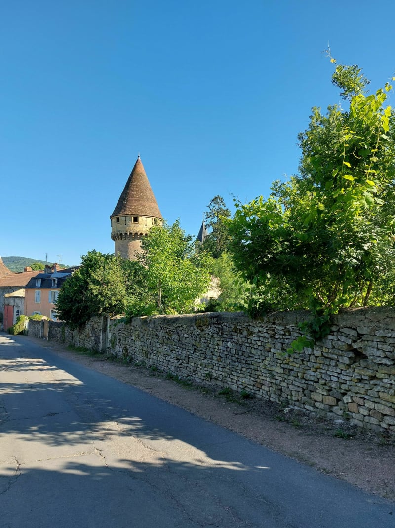 C6 Cluny départ parking du camping - Cluny