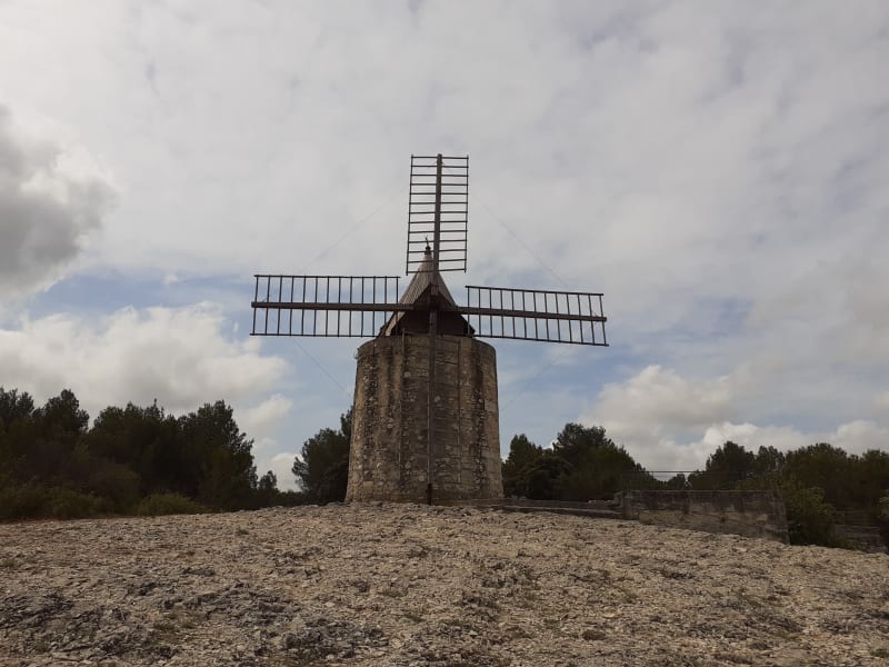 Boucle des moulins et garrigue enivrante - Fontvieille