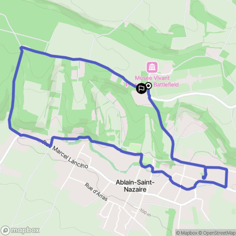 La Saint Nazaire 6,5 km - Ablain-Saint-Nazaire