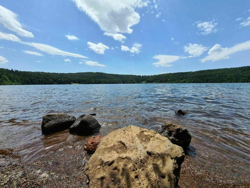 Tour du Lac volcanique du Boucher - Cayres