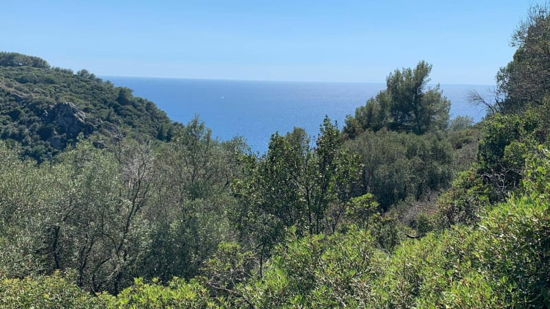 Du Brusc vers la plage de la Fosse - Six-Fours-les-Plages