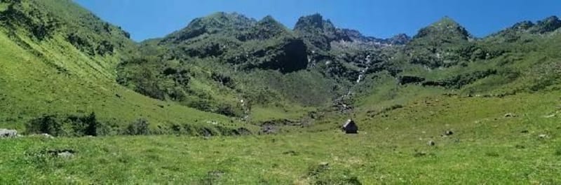 Cabane d'Ourtiga, sur les hauts de Loudenvielle - Loudenvielle