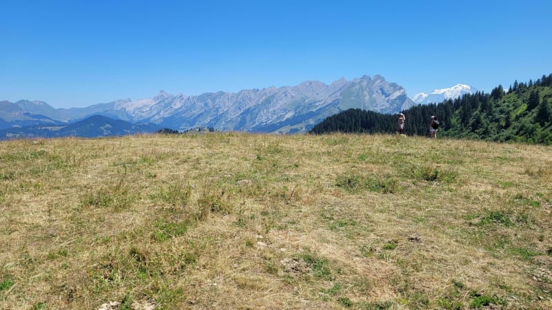 Tour du massif de Beauregard - La clusaz