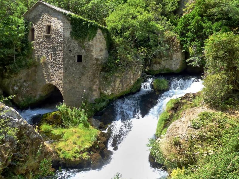 Le Cirque de Navacelles et les moulins de la Foux - Saint-Maurice-Navacelles