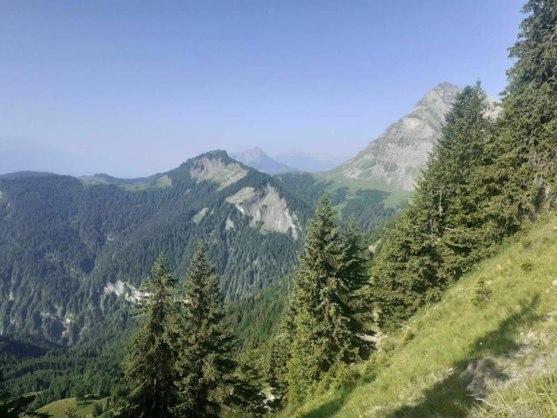 Le Treu en boucle entre Mt Blanc Envers des Aravis - Saint-Nicolas-la-Chapelle