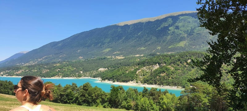 Balade Passerelles de monteynard - Mayres-Savel