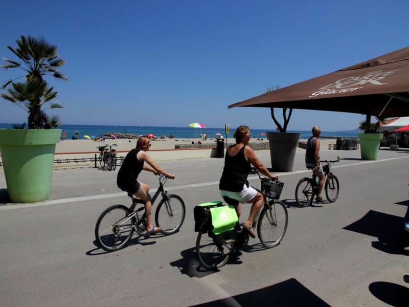 Au fil de la Méditerranée à vélo - Le Barcarès