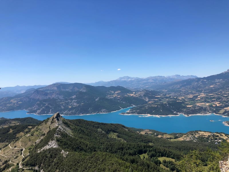 Randonnée au Morgonnet et vue sur le lac de Serre-Ponçon - Pontis