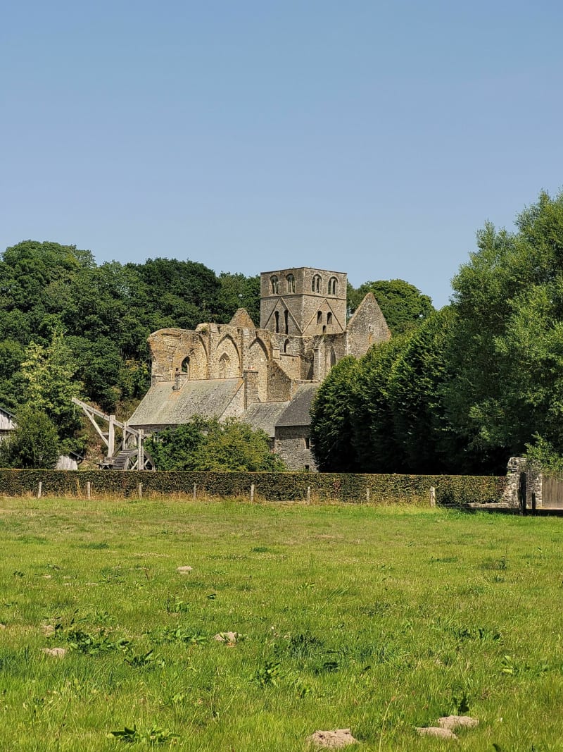 De Sourdeval les Bois vers l'Abbaye d'Hambye - Gavray-sur-Sienne