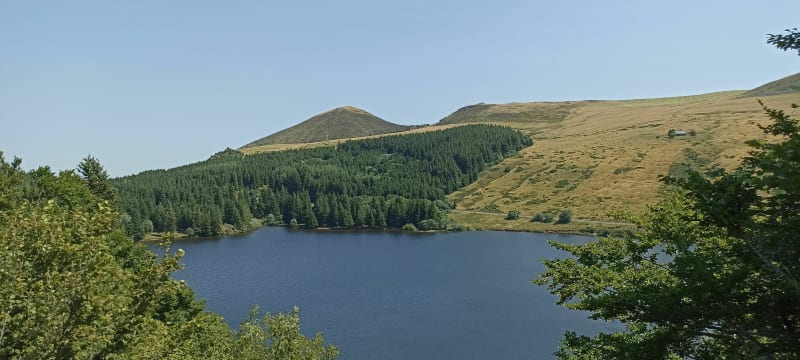 Lac de Guery et cascade des mortes de Guery - Mont Dore