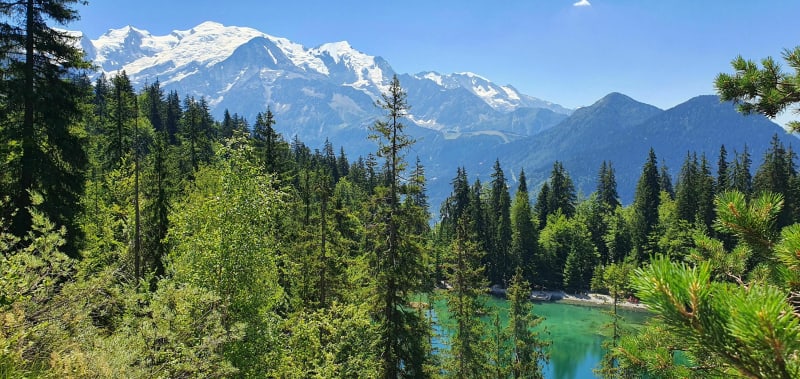Le Lac Vert par le Chemin Escarpé - Servoz