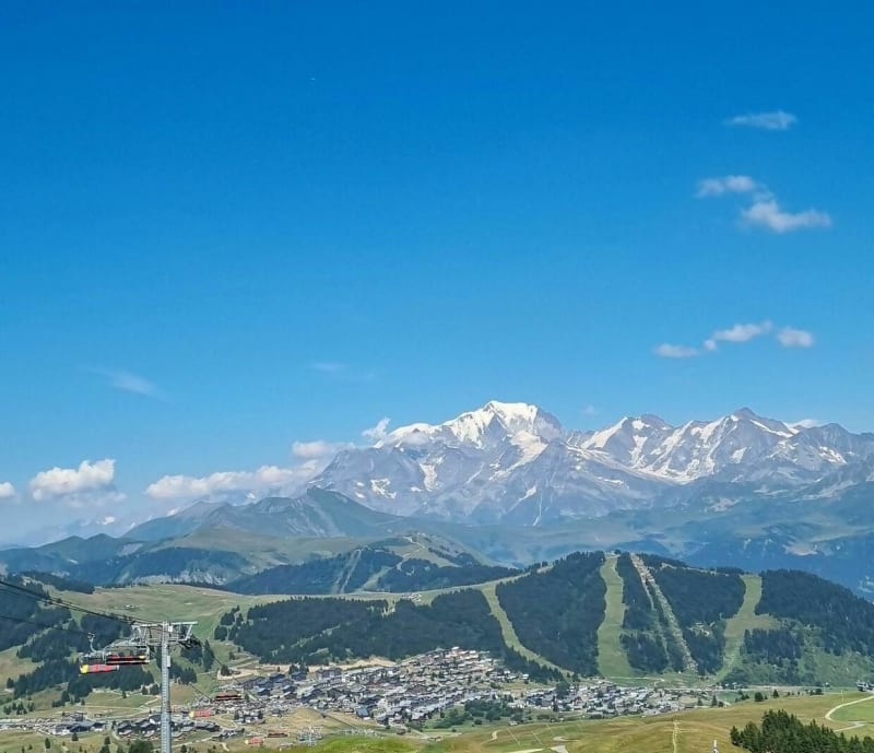 Promenade aux marmottes et vue de Bisane - Villard-sur-Doron