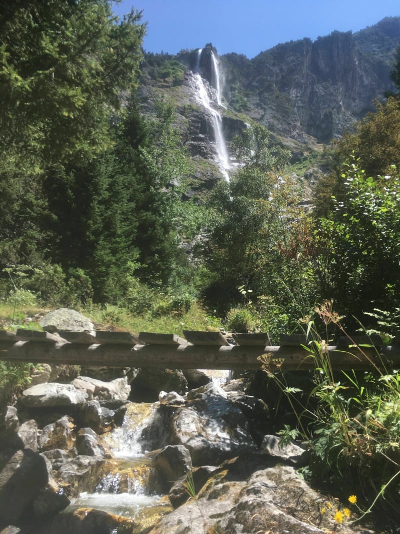Planay cascade de la Vuzelle Planay - Planay
