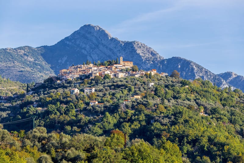 Col Saint-Roch au départ de Coaraze - Coaraze