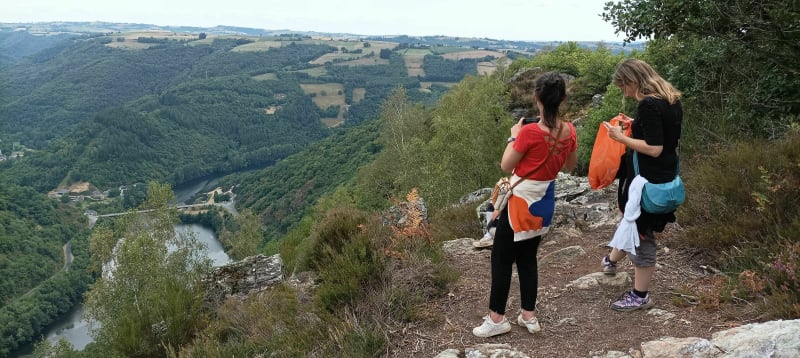 Prachtige wandeling La Vinzelle via het Peyralpad - La-Vinzelle, Conques-en-Rouergue