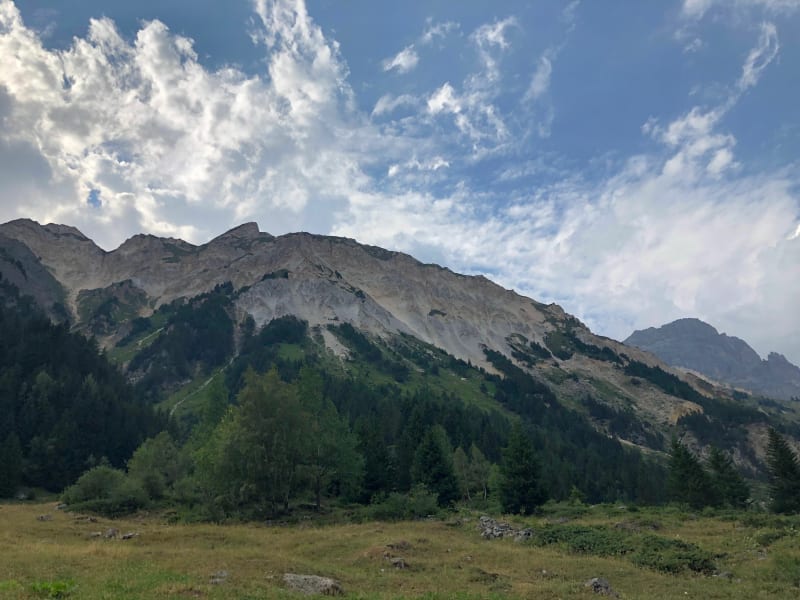 Etape 1 - dépose du véhicule sur parking du Pont de la Pêche - Pralognan-la-Vanoise