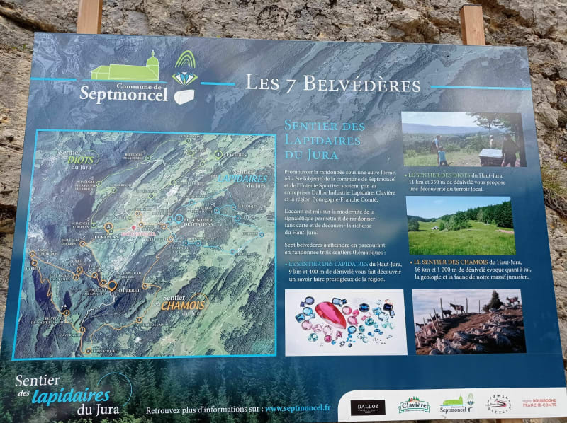 Les lapidaires, à Septmoncel - Septmoncel les Molunes