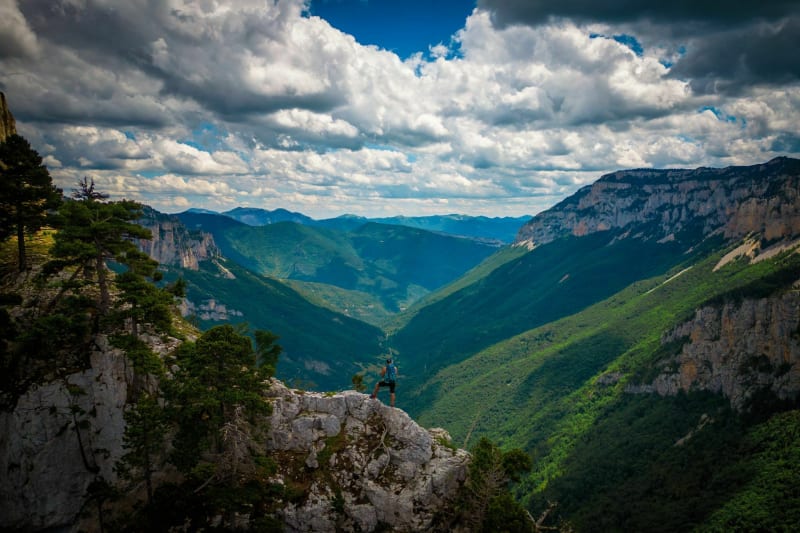 Découverte sportive du cirque d'Archiane - Châtillon-en-Diois