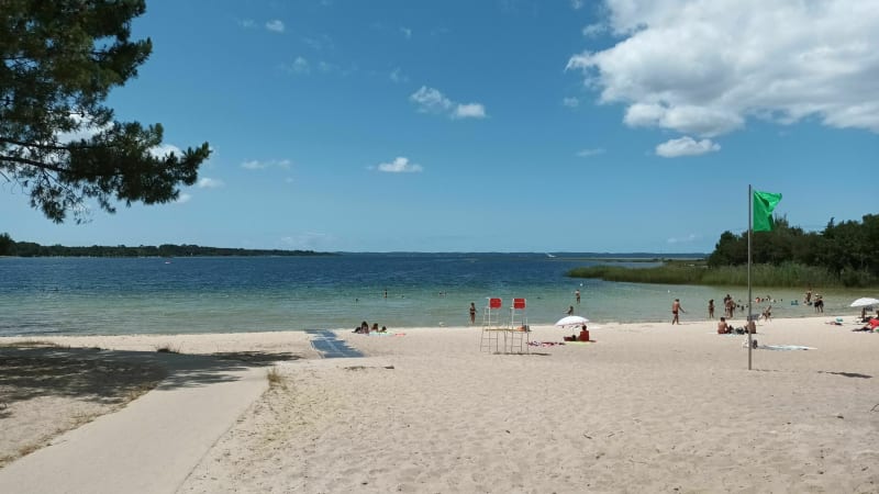 Biscarosse plage vers biscarosse lac - Biscarrosse