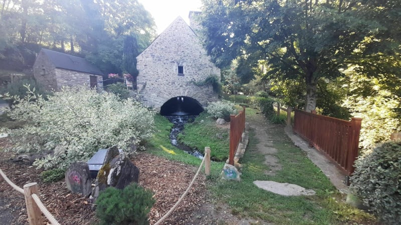 Chemin de Canaille moulin de Saihlan retour rivière. - Saint Lary Soulan