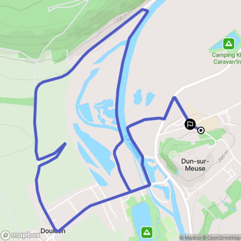 Dun - Doulcon bords de Meuse - Dun-sur-Meuse
