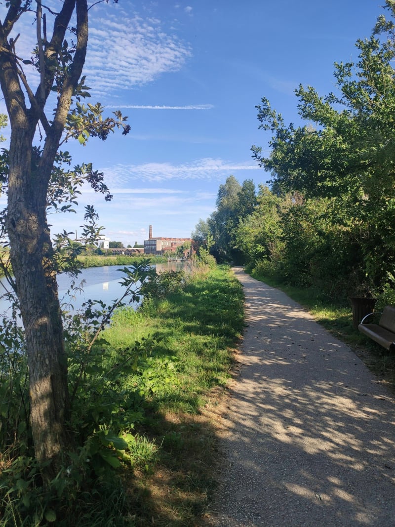 Cinq kilomètres le long de la Lys - Sailly-sur-la-Lys