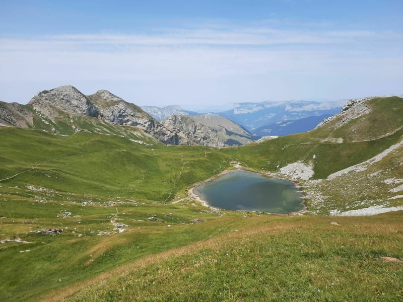 Aux sources du Fier, le lac du mont Charvin - Manigod