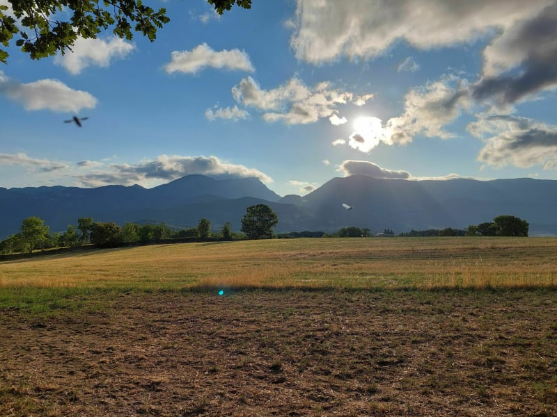 La balade du camping le couspeau - Le Poët-Célard