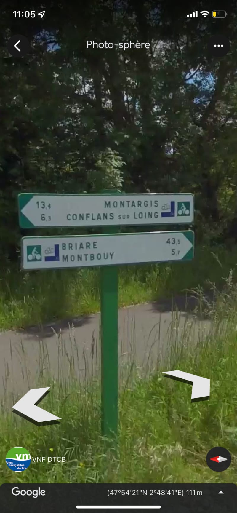 Montcresson/Amilly bord de canal. - Montcresson