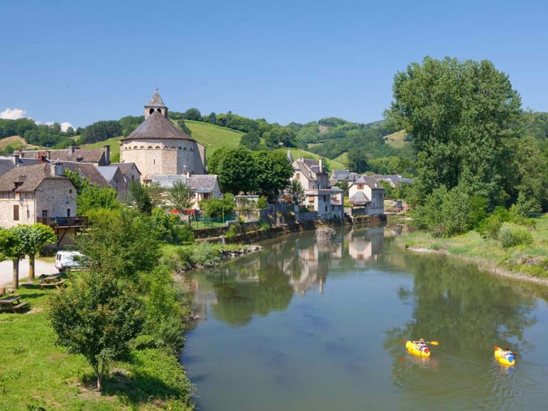 Le lac de Lous - Sainte-Eulalie-d'Olt