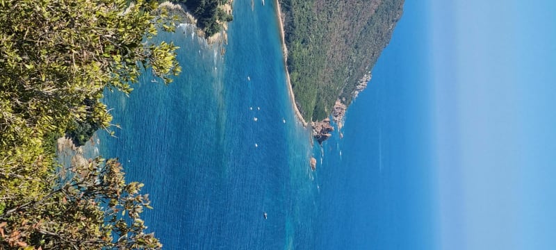 Capo di feno, vers golf de Lava depuis Villanova - Villanova