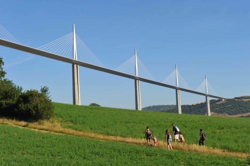 Du Larzac au viaduc de Millau - Creissels