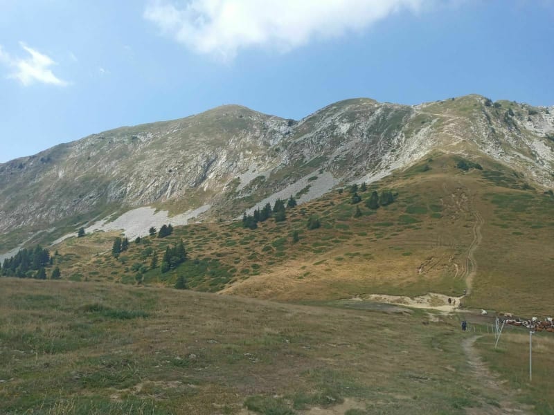 La grande sure départ au Col de la Charmette - Proveysieux
