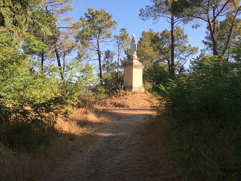 Balade à la Madone de Saint-Quentin-la-Poterie - Saint-Quentin-la-Poterie