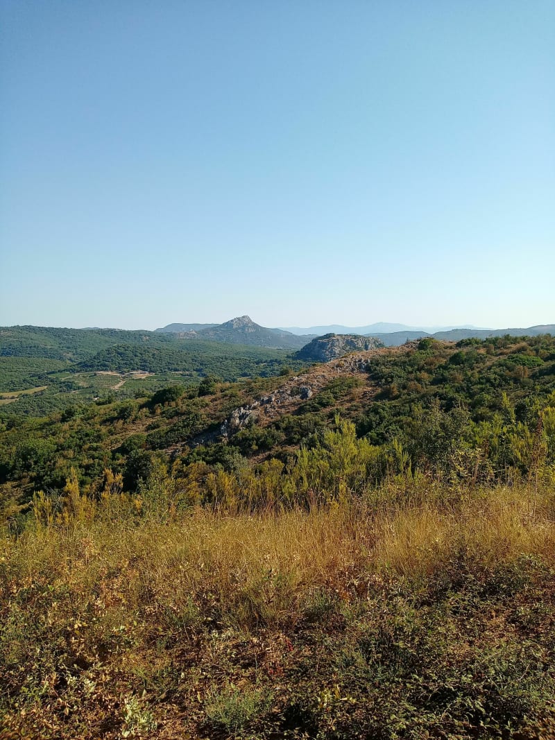 Sur les hauteurs de Lieuran-Cabrières - Adissan