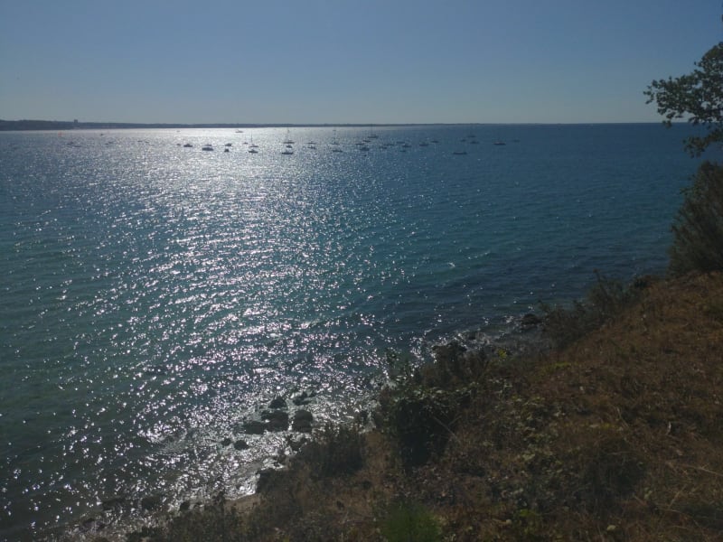 Plage de Cap-Coz à l'Anse Penfoulic - Fouesnant