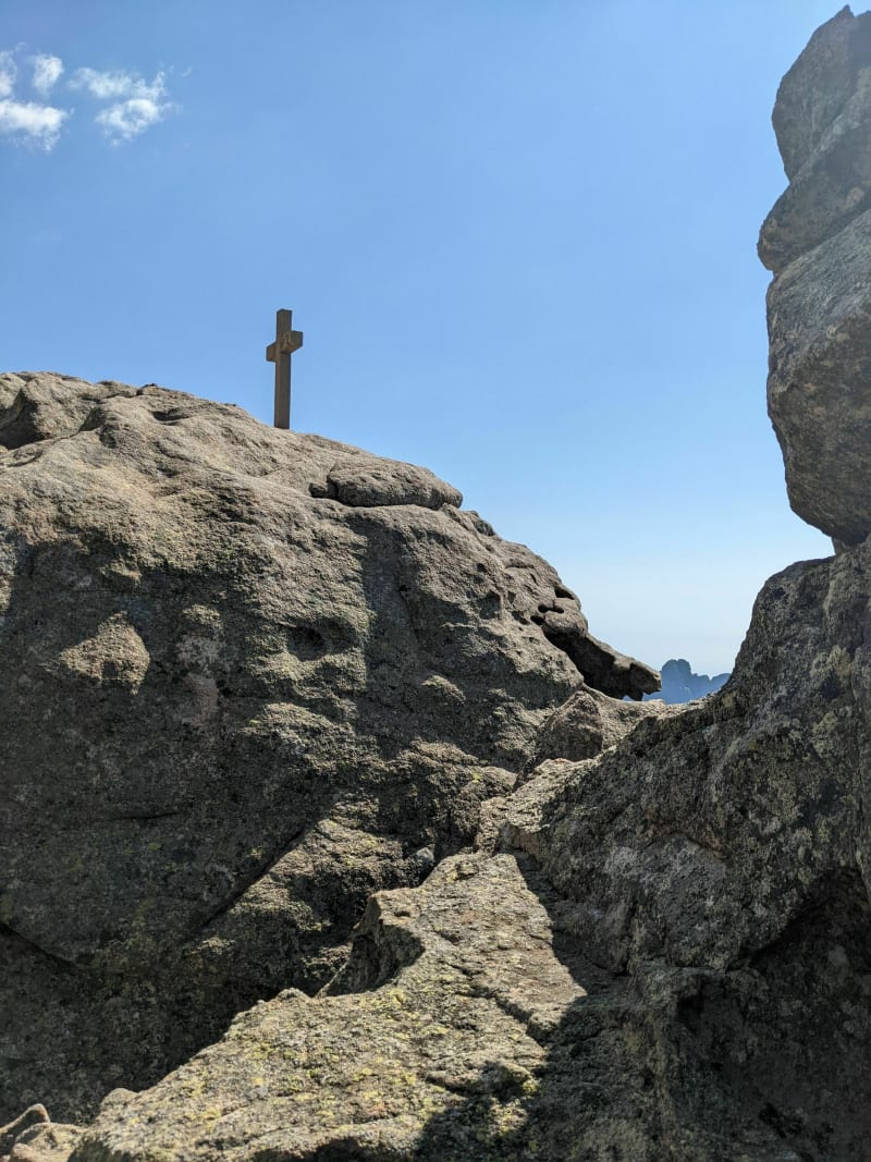 La croix de Leccia à Bavella - Bavella