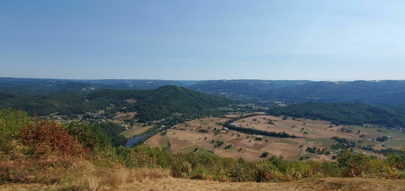 Le décollage de bros. - Monceaux-sur-Dordogne