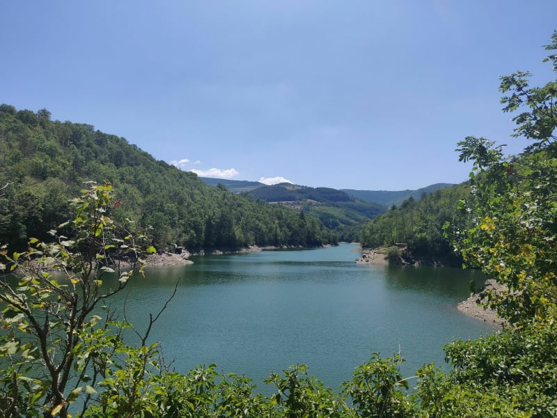 Petit tour du Barrage de la Rive - La Valla en Gier