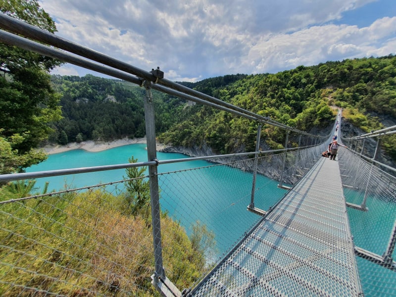 Passerelles de Monteynard - Mayres-Savel