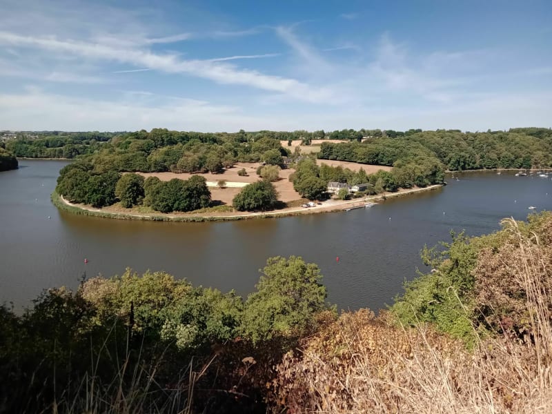 Randonnée du point de vue. Le chatelier. - La Vicomté-sur-Rance