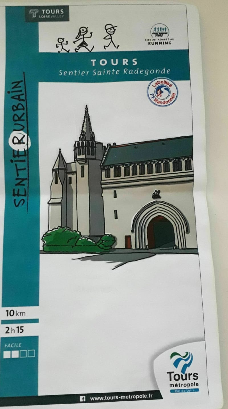 Sentier Sainte Radegonde - Tours